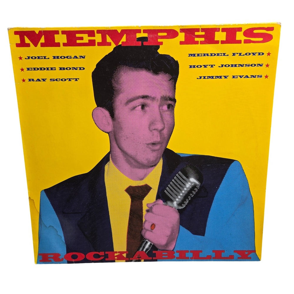 Ace Records Memphis Rockabilly Vinyl LP CH 167 Eddie Bond Various Artists Tested